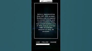 Did You Know? How Chat GPT Boosted Website Traffic with SEO prompt and Improved User Experience?