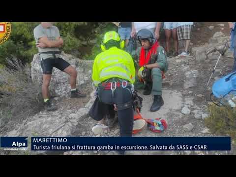 Turista friuliana si frattura gamba in escursione a Marettimo. Salvata da SASS e CSAR