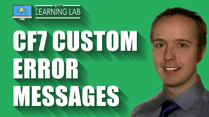 Contact Form 7 Validation With Custom Error Messages | Contact Form 7 Tutorials Part 8