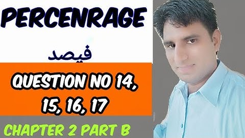 Percentage 14, 15, 16, 17/Questions/Shortcuts/ Percentage Formulas by Asim farid/ Muhammad Abdullah