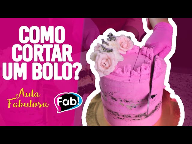 publicidade Como cortar bolo redondo alto: #foryou #fyyyyyyyyyyyyyyyy