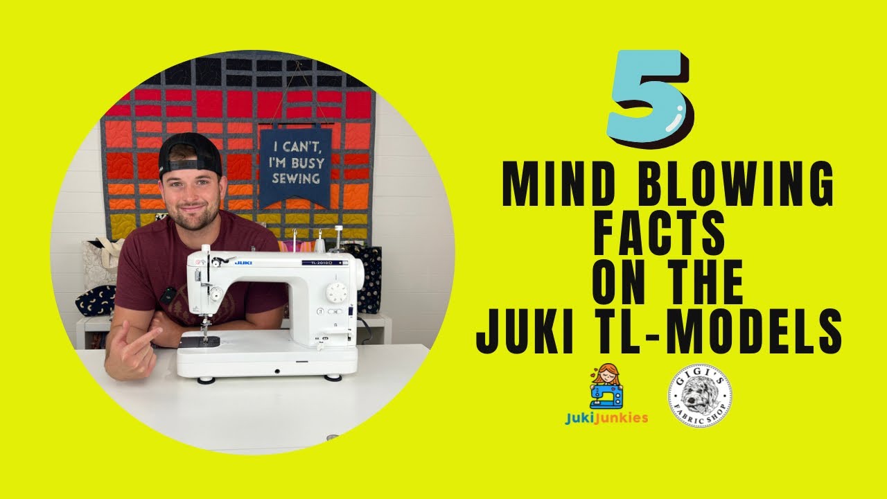 5 MIND BLOWING FACTS ON THE JUKI TL-MODEL (TONS OF INFO) 