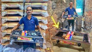 How to Make Kitchen GAS STOVE with Stainless | LPG Gas Stove by Manufacturing Insights 2,280 views 7 months ago 18 minutes