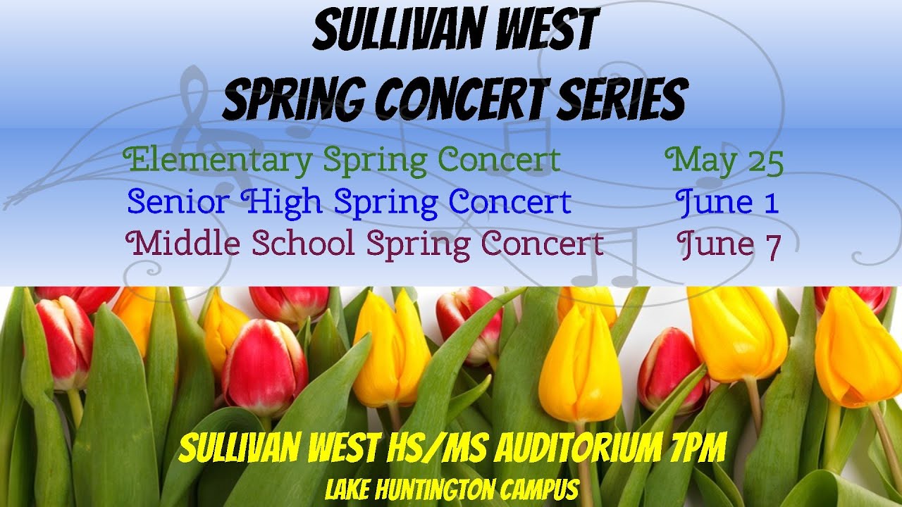 Spring W Sullivan Sullivan West High School Annual Spring Concert, 6/1/22 - YouTube