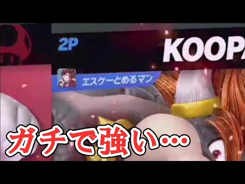 【猛者】エスケー止めるマンに遭遇した結果ガチで強かった件【エスケー/切り抜き】【スマブラSP】