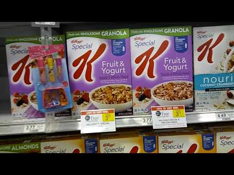 Kellogg’s Special K Cereal 39¢ at Publix