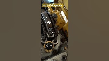 caterpillar 3176 injector adjustment #dieselengine #shorts #short