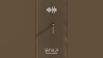 🎧 وَتَوَلَّىٰ عَنْهُمْ وَقَالَ يَا أَسَفَىٰ عَلَىٰ يُوسُفَ | اسلام صبحي | تلاوة تدمع العينين