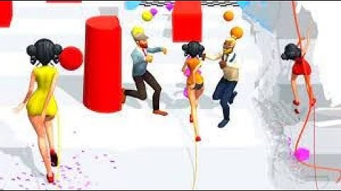 Unravel Run 💕 Gameplay All Levels Walkthrough iOS, Android New Game, Mobile Game App Fun Max Pro