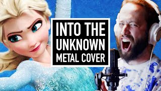 Into the Unknown - Frozen 2 (METAL COVER by Jonathan Young)