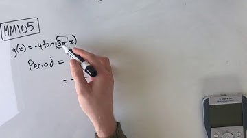 MM105 Maths Methods Fortify Study Guide - "How to find the period of a tangent function"