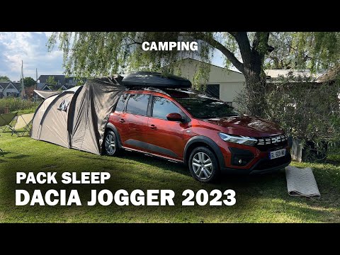 Partir en Camping avec sa Dacia - Jogger le Camping car pour 20 000€ ? Pack SLEEP - Montage de tente