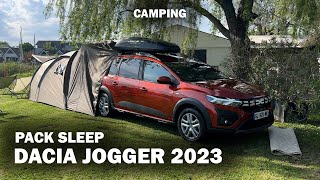 Go camping with your Dacia - Jogger the Camper van for €20,000? SLEEP Pack - Tent Pitch