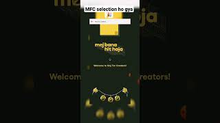 How to Select Moj For Creator// Moj MFC me selection ho gya screenshot 2