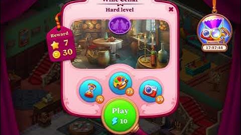 Manor Matters - Guest Room - Day 3 - Level 43 - Hard Level - Fly High - FULL STORY - CaroGamesNL