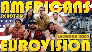 Americans react to Eurovision Verka Serduchka Dancing Lasha Tumbai