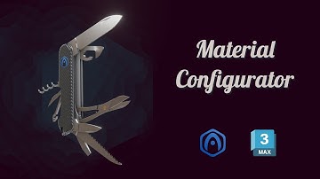 Verge3D for 3ds Max Basics - 07 - Material Configurator