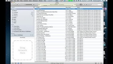 Getting an Audio Memo Off of an iPhone : Mac Audio Tips