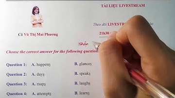 ĂN ĐIỂM TUYỆT ĐỐI CÂU HỎI PHÁT ÂM TRONG ĐỀ THI