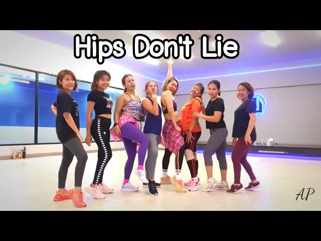 Hips Don't Lie - Shakira | Zumba | Dance Workout | Dance with Ann | Ann Piraya class=