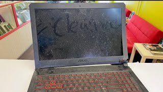 Deep Cleaning And Fixing The Dustiest Laptop Ever! 🤢🤮 Watch till The end !