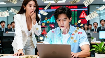 Bank hacked, Passing poor boy solves a trillion-dollar problem in one move! Beauty CEO fell in love!