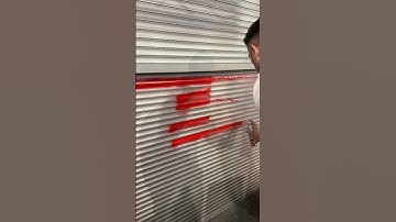 Talius Security Shutters Graffiti Demo