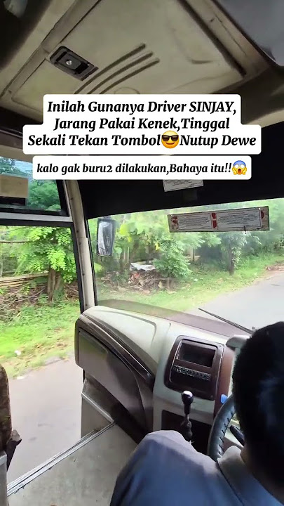 very dangerous!! if not done immediately #bus #basuribussid #bismaniacommunity