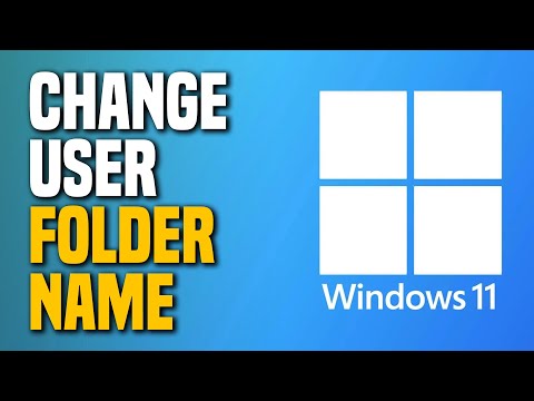 How To Change Windows 11 User Folder Name (SIMPLE!)