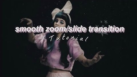 Zoom/Slide Transition | Sony Vegas Pro Tutorial