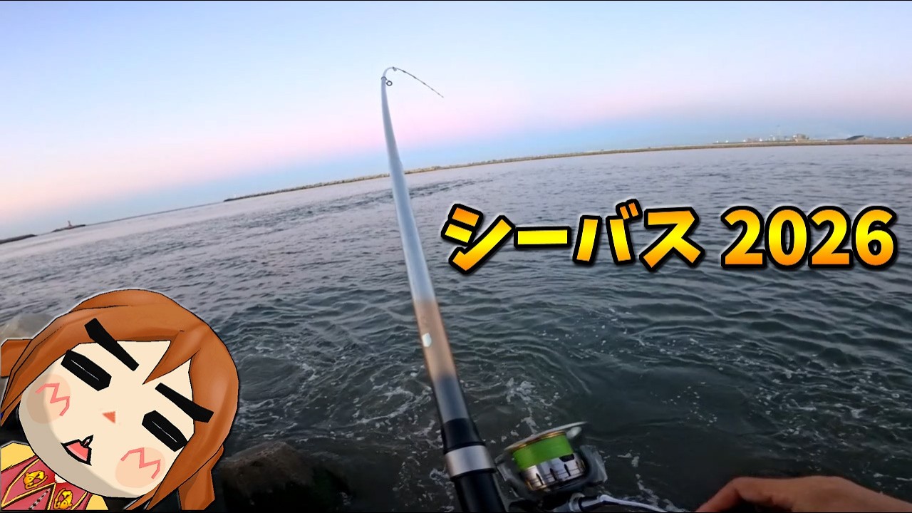 シーバス ウキ釣り2026（デカイの釣れたが…やはりリハビリ釣行だった件）