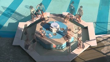 Stephan Koplowitz: TaskForce UK 2009 Perf Excerpts-Tinside Lido (site-specific performance)