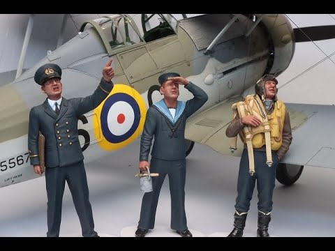 IPMS/USA - Reviewers Corps – ICM Gloster Sea Gladiator Mk.II with Royal Navy Pilots 