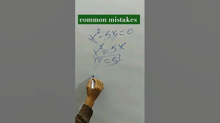 Don't make any mistakes!  Algebra | #maths #mathsmistake #yt #ytshorts #shorts #viral