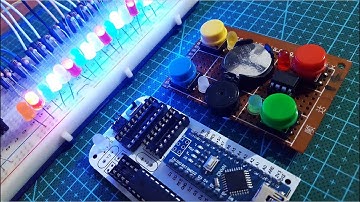Make it simple / Arduino as isp  / Led Animation / Simon Game