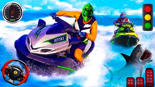 Jet Ski Boat Racing Stunts : Top Speed Boat Game - Android Gameplay - 39 | Droidgameplaystv Shorts screenshot 2