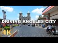 Downtown angeles city driving tour  fields avenue korea town  4k  pampanga philippines