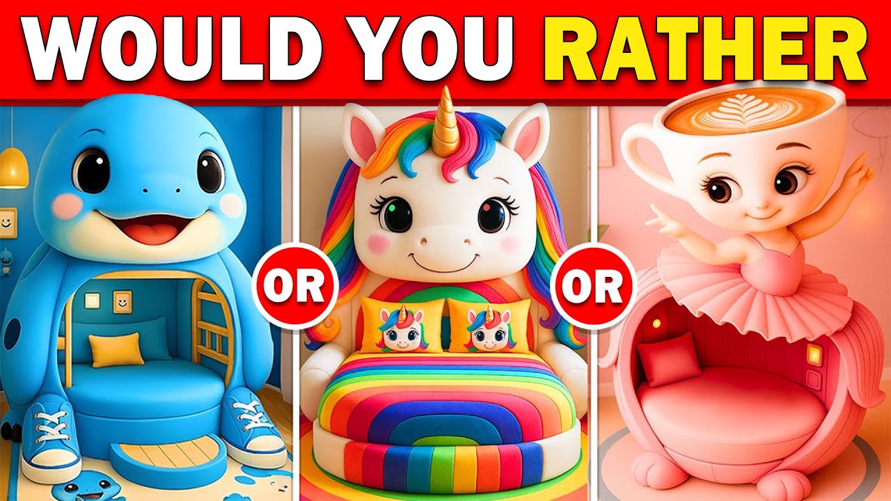 Would You Rather...? Build Your Ultimate Fantasy House 🏡🩰😱 Globuzz Quiz