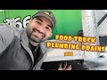 How to Build your Food Truck:  Drains for the Water Tanks