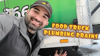 How to Build your Food Truck:  Drains for the Water Tanks