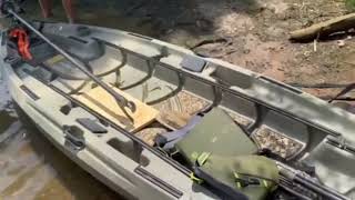 3hp Mud-Skipper Super-Lite long tail mud motor - for kayaks and canoes