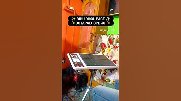 Bihu Dhol Patch 💥 Roland spd 30 pad ❤️ New patch #octapad #newpatch #short #spd30