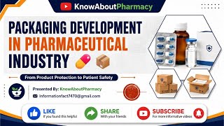 Pharmaceutical Packaging Development: Steps, Challenges & Solutions💊📦|Interview & Industry Knowledge