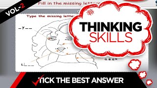 thinking skills volume 2 part 1 tick the best answer from the following educational video
