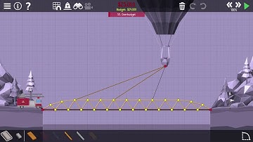 Poly Bridge 2 | 1-08c Rope Support | Challenge