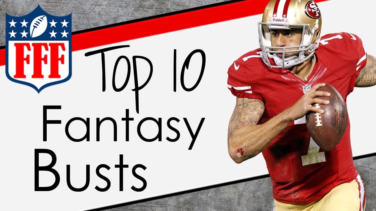 2015 Fantasy Football Top 10 Busts YouTube