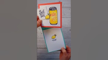 Easy Fun Fold Card #cardmaking #greetingcards #birthdaycard #coloring