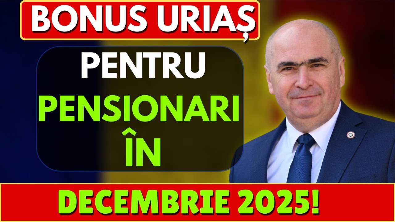 Veste mare! Pensionarii din România cu peste 35 de ani de muncă primesc bonus în decembrie 2025!