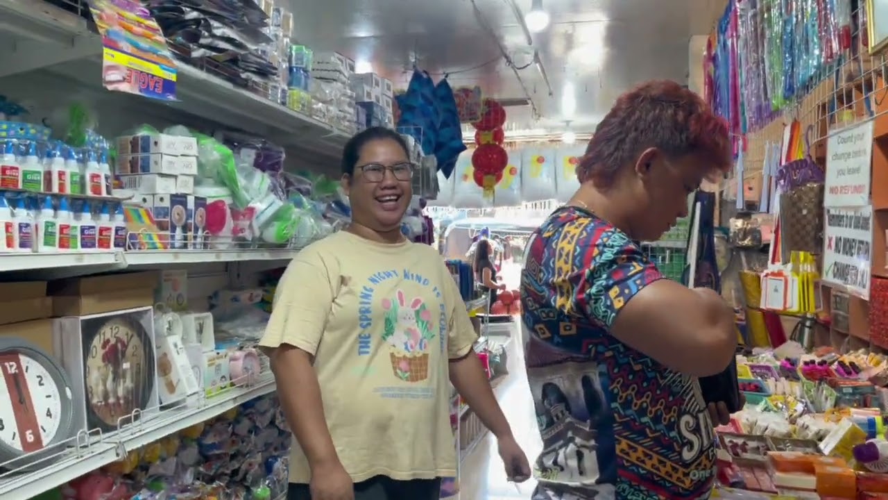 Namili ng mga bagong gamit sa Hinaguan | Namili din ng para pananghalian sa farm kasama si ​Britney