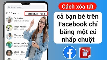 Cách xóa tất cả bạn bè trên Facebook chỉ bằng một cú nhấp chuột 2024|Xóa tất cả bạn bè trên Facebook